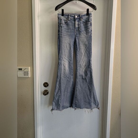 American Eagle Super Stretch Festival Flare Jeans - Picture 1 of 6